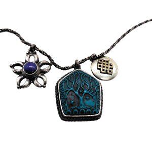 Lucky You charm necklace